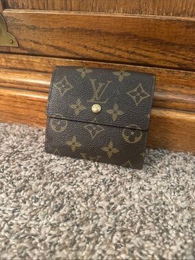 Louis Vuitton Monogram Compact Wallet - Vintage